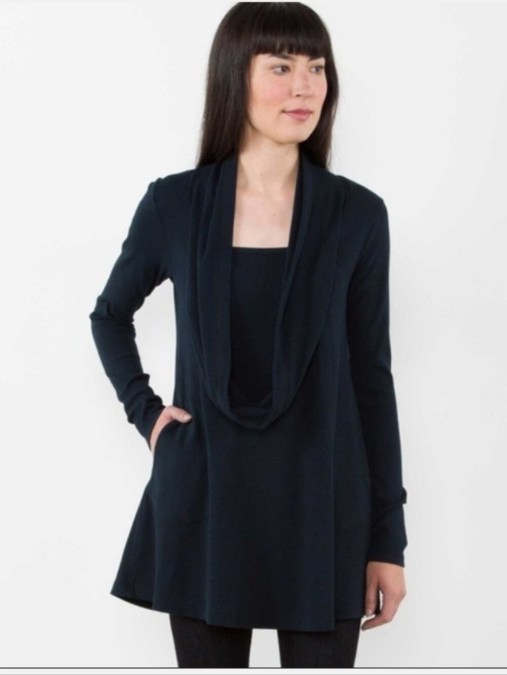 Prairie Underground Your Orbit Tunic Cowl Neck L